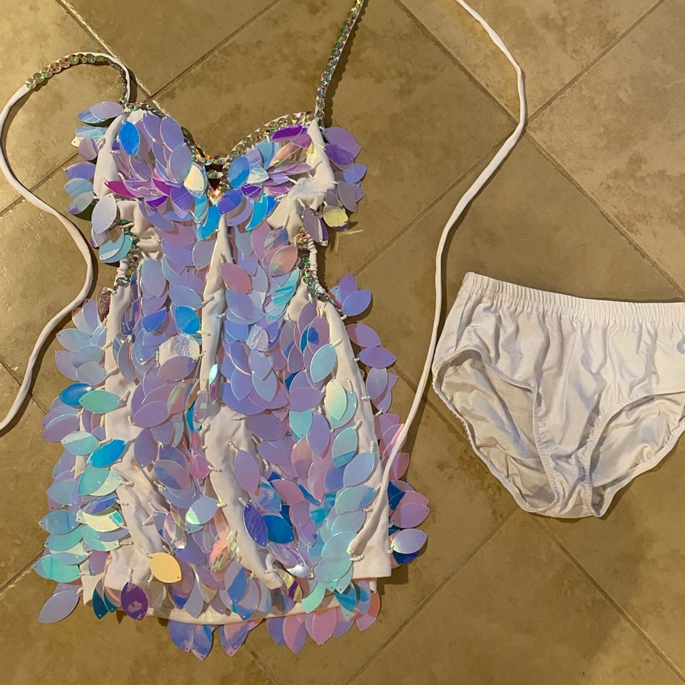 Custom made couture dance costume